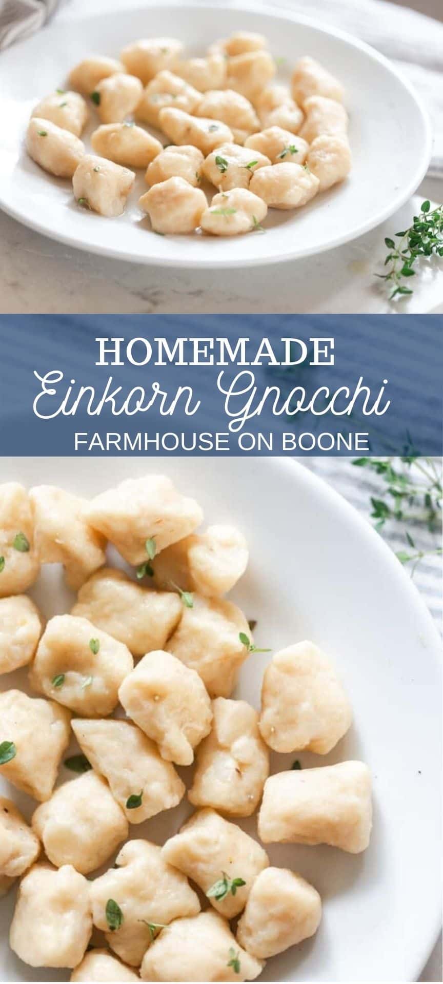 Homemade Gnocchi With Einkorn Flour Farmhouse on Boone