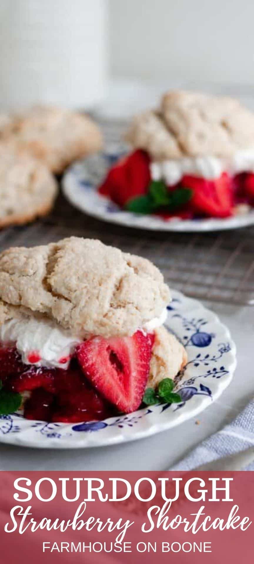 Delicious Sourdough Strawberry Shortcake Farmhouse on Boone