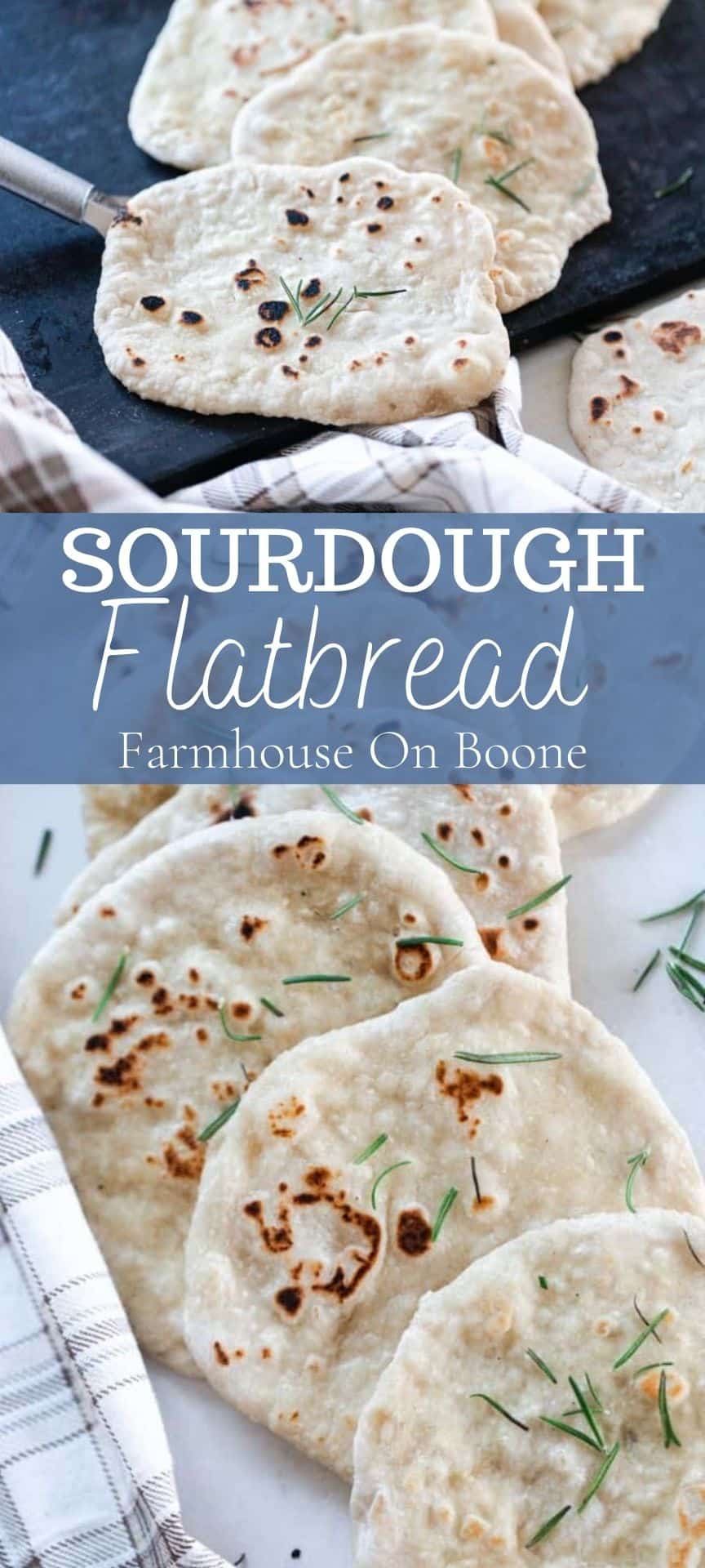 Easy Sourdough Flatbread Farmhouse on Boone