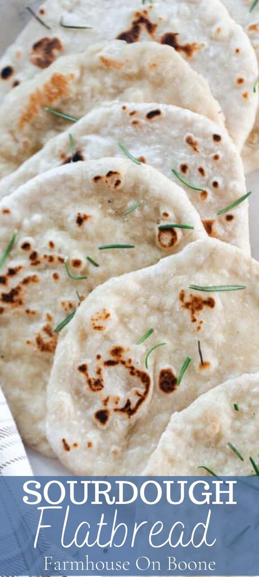 Easy Sourdough Flatbread Farmhouse on Boone