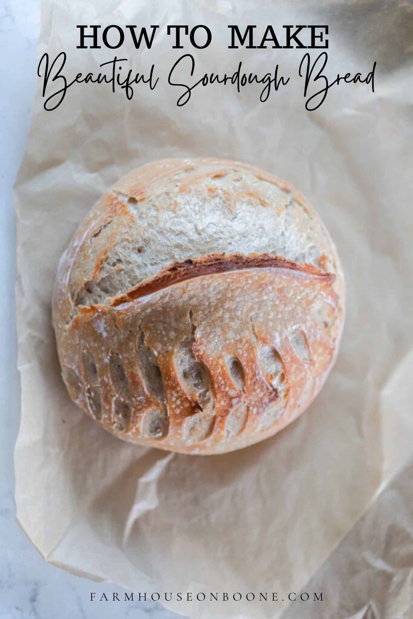 Dutch Oven Sourdough Bread - Cooking Gorgeous