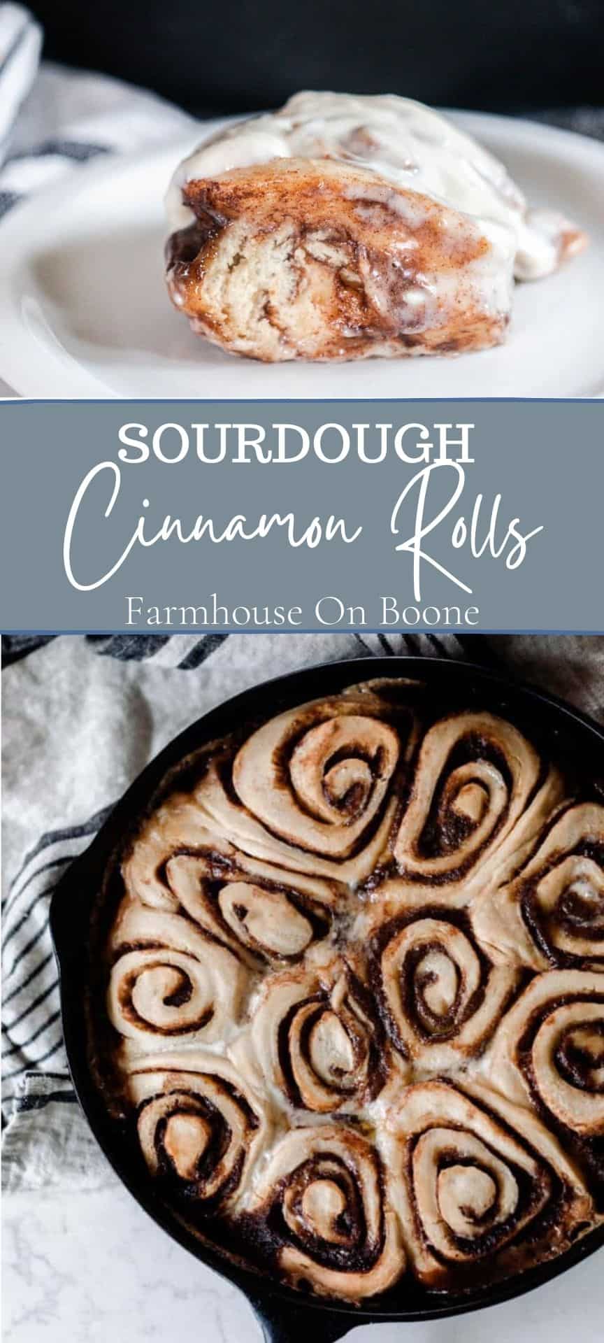 Sourdough Cinnamon Rolls Farmhouse on Boone