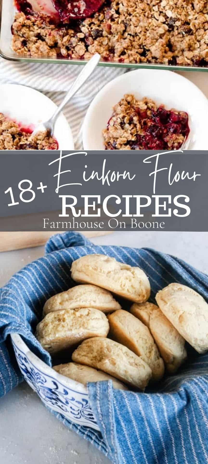 Einkorn Flour Recipes Farmhouse on Boone