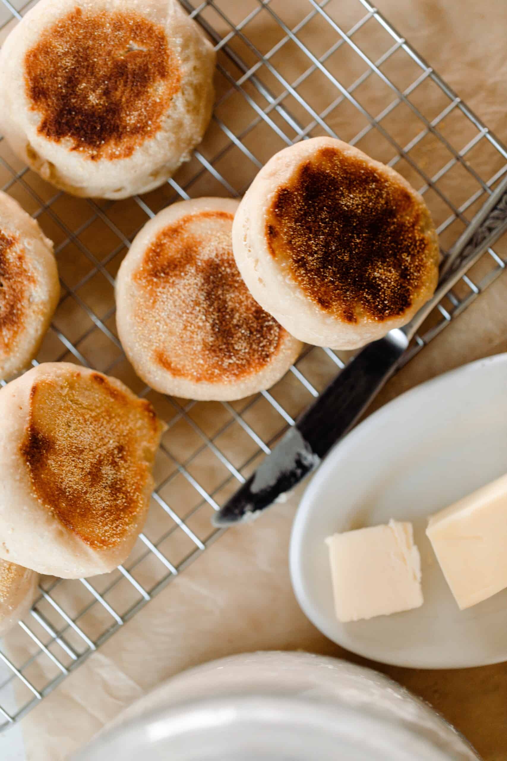 Sourdough English Muffins – Food Snob