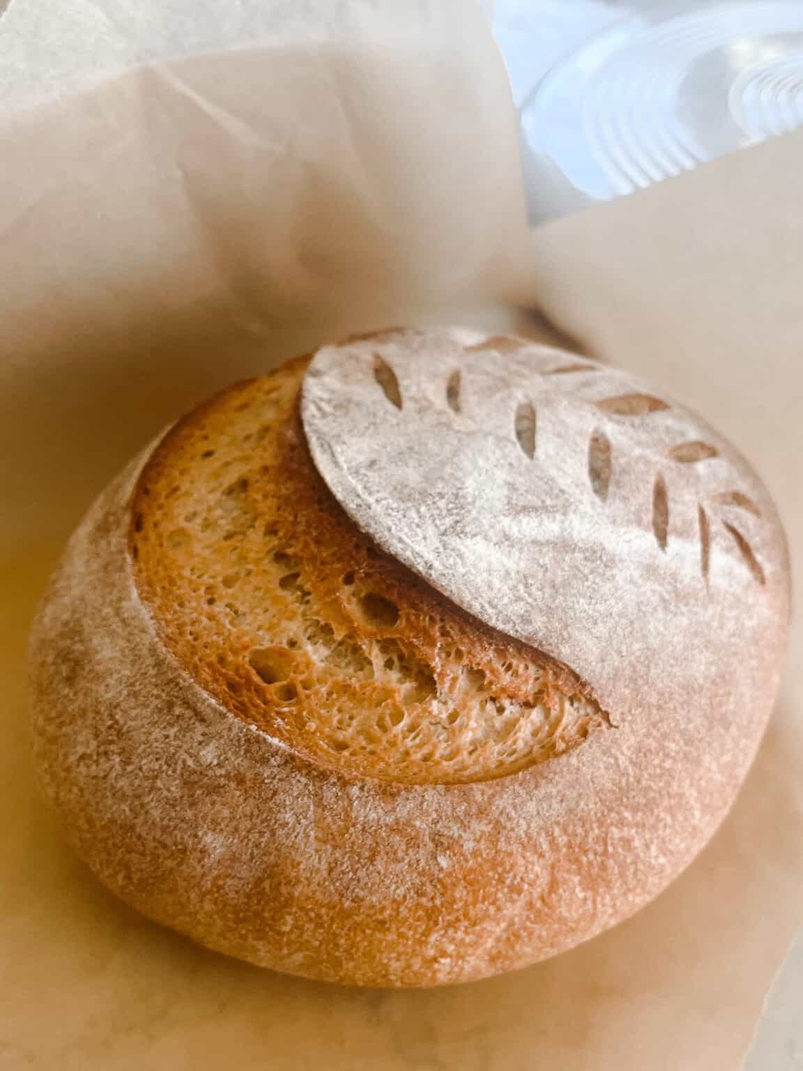 100 Whole Wheat Sourdough Bread Farmhouse on Boone