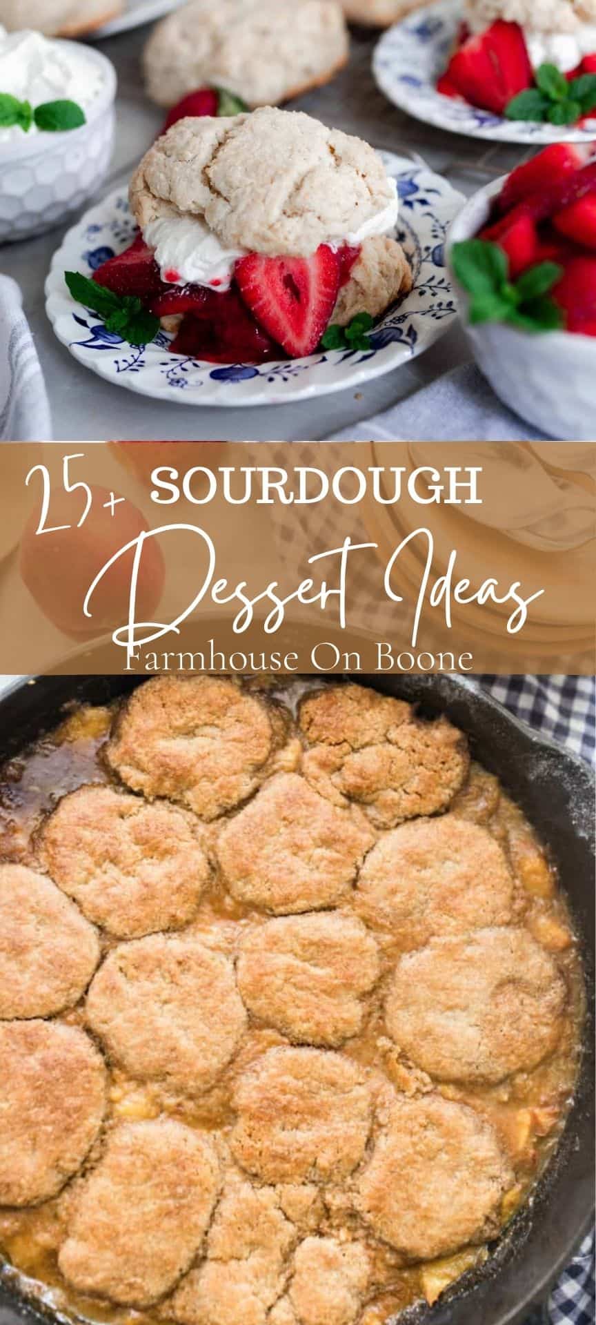 25+ Sourdough Dessert Ideas - Farmhouse on Boone