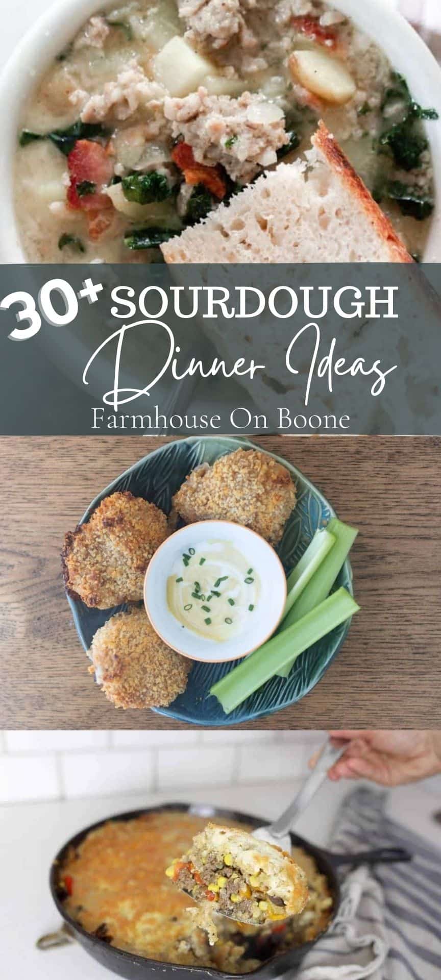 30+ Sourdough Dinner Ideas - Farmhouse on Boone