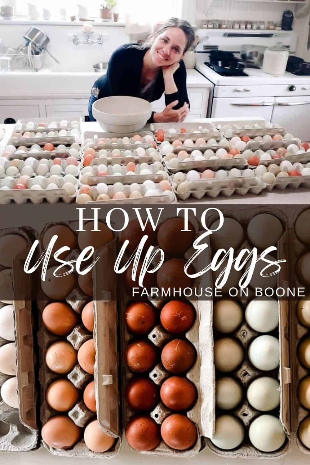 How To Use Up Eggs Recipes & Preserving Farmhouse on Boone