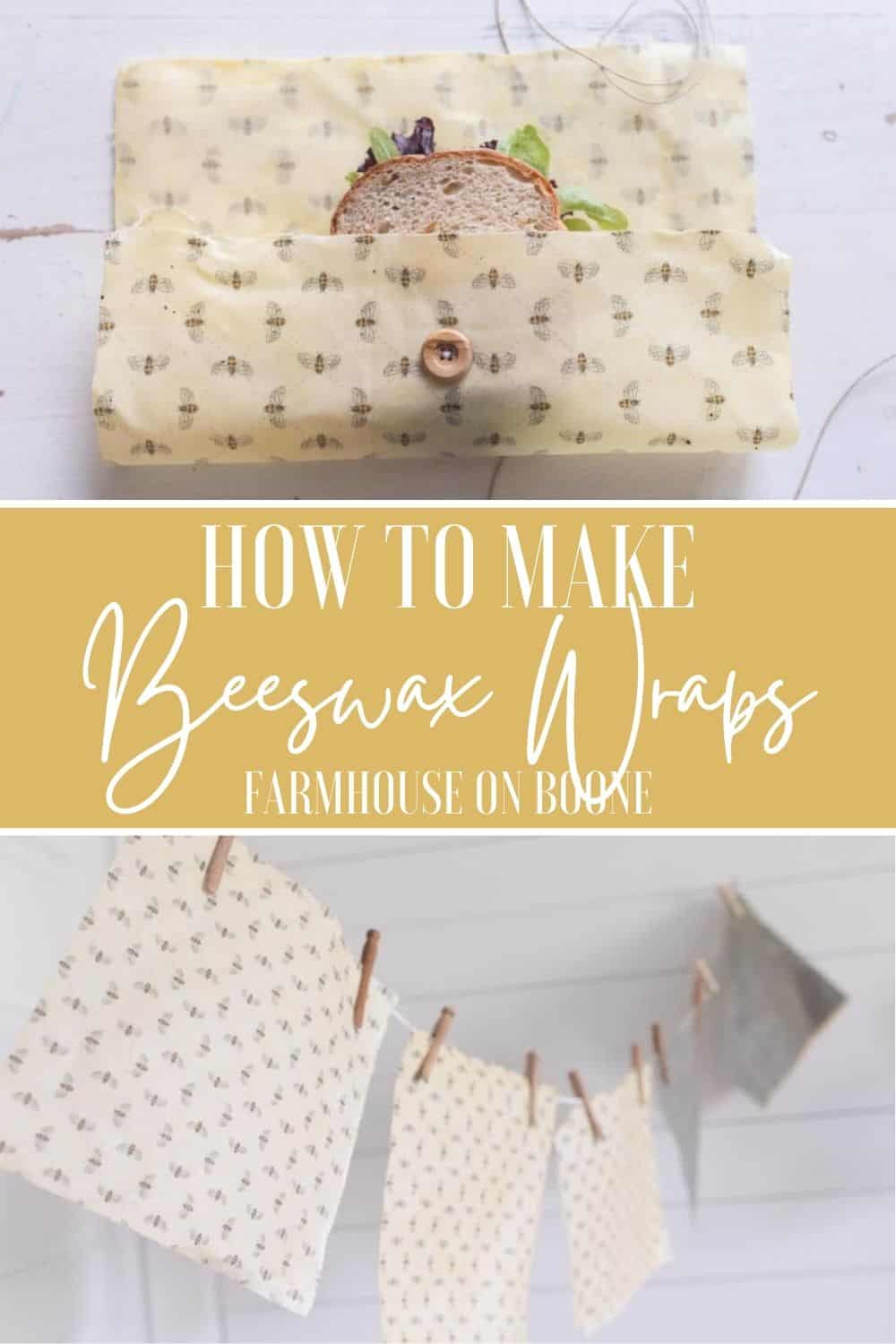 How To Make Beeswax Wraps Farmhouse on Boone