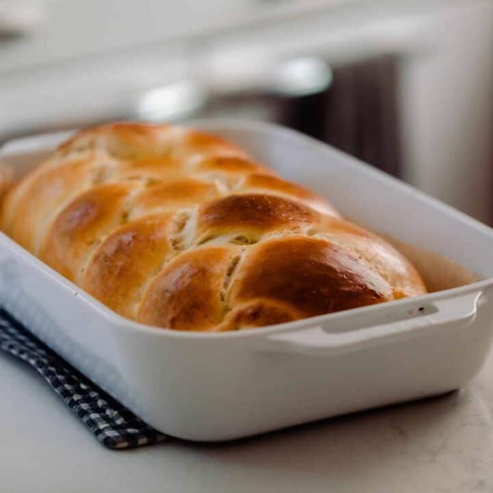 Easy Sourdough Challah Recipe - Farmhouse on Boone