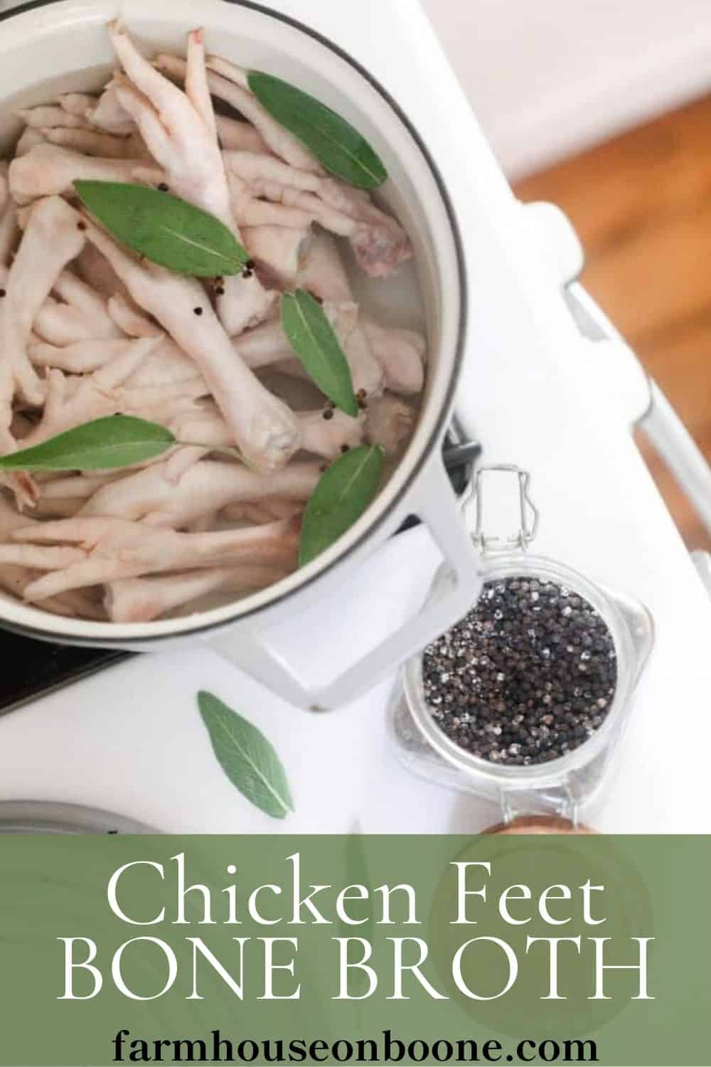 Chicken Feet Bone Broth Farmhouse on Boone