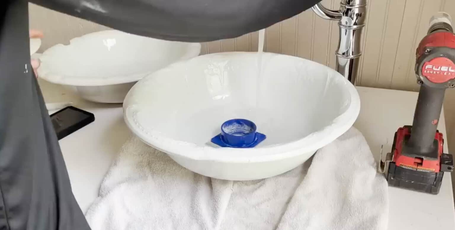 DIY Sink From Vintage Bowl Farmhouse on Boone