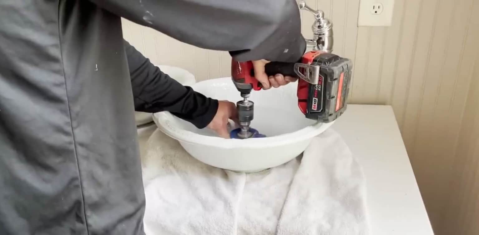 DIY Sink From Vintage Bowl Farmhouse on Boone