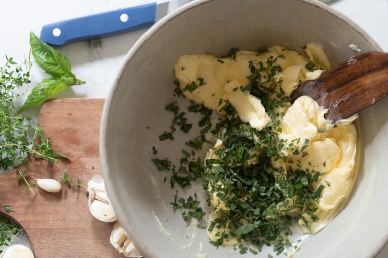 Easy Homemade Herb Butter Farmhouse on Boone