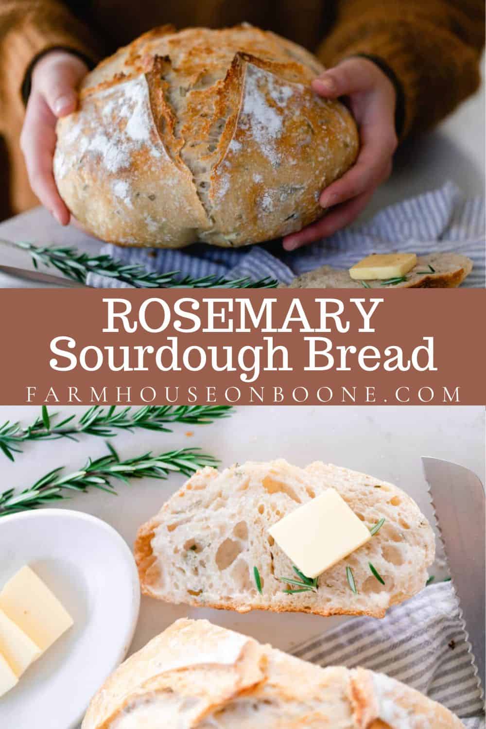 Rosemary Sourdough Bread Farmhouse on Boone