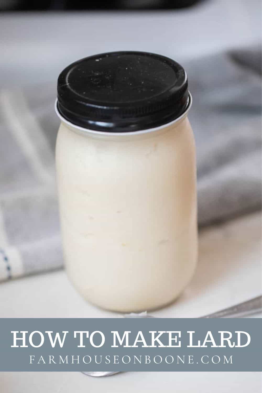 How To Make Lard Farmhouse on Boone