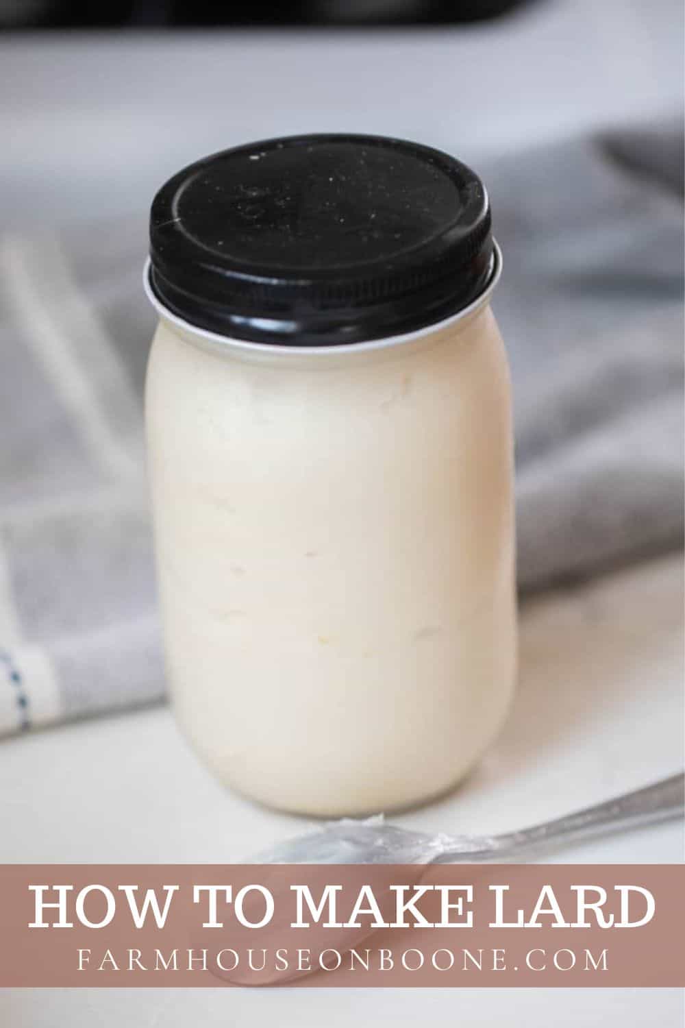 How To Make Lard Farmhouse on Boone