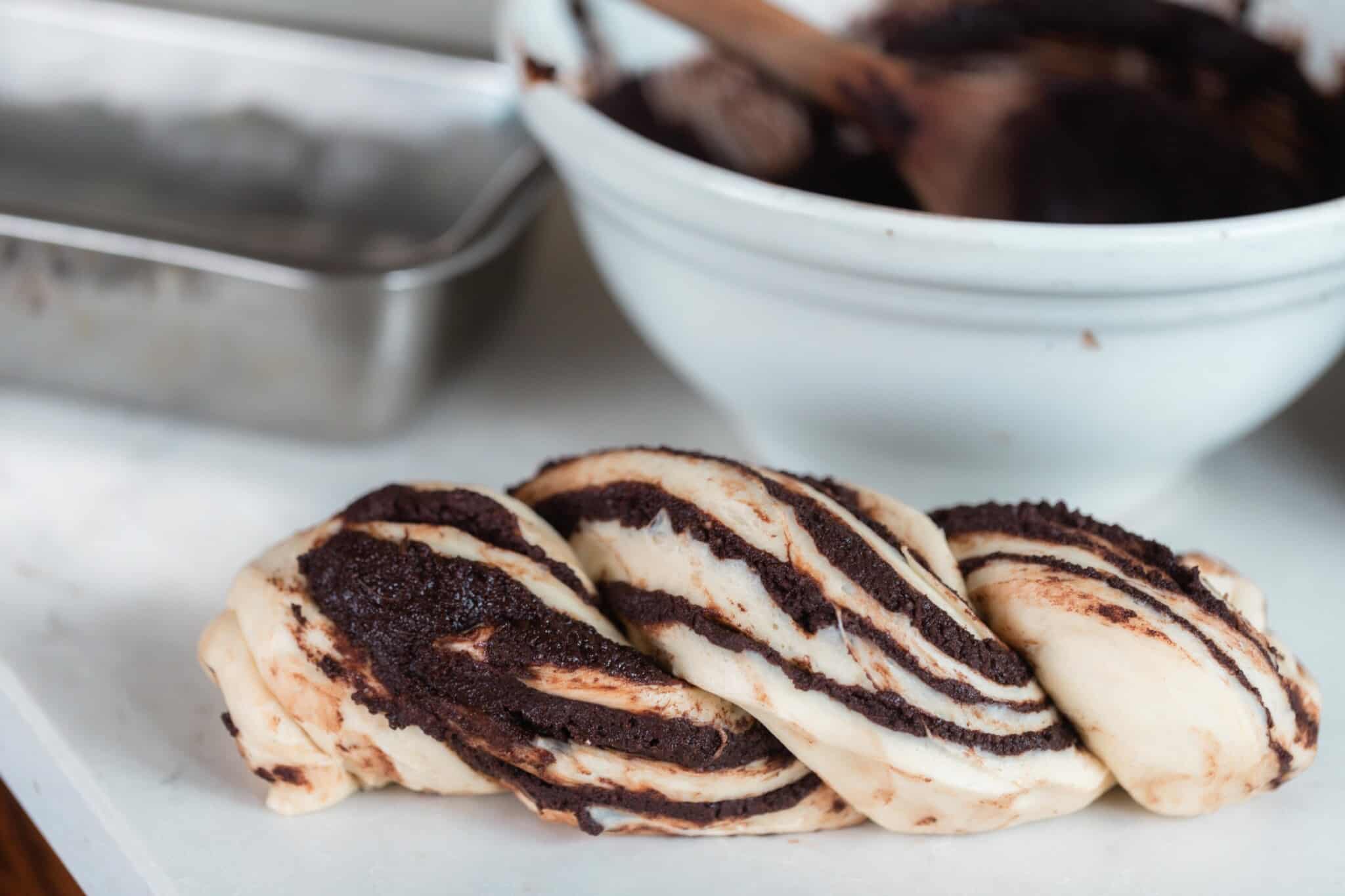 Sourdough Babka Recipe with Chocolate Filling - Farmhouse on Boone