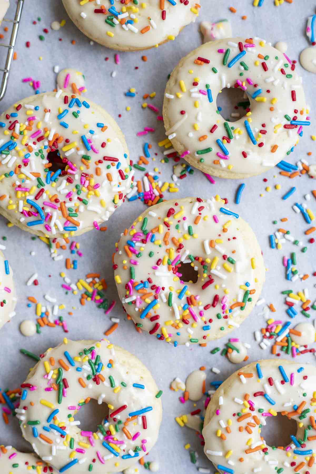 Sourdough Donuts With Vanilla Glaze - Farmhouse on Boone