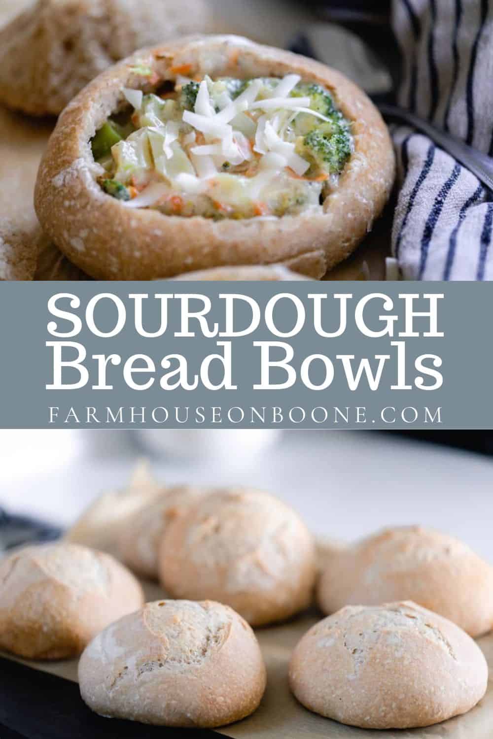 Sourdough Bread Bowls Farmhouse on Boone