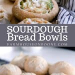 Sourdough Bread Bowls - Farmhouse on Boone