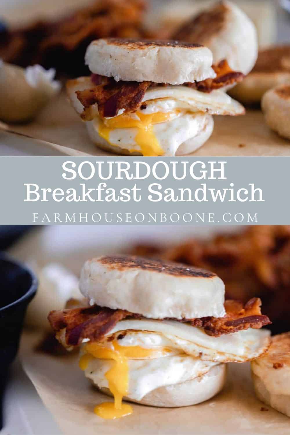 Sourdough Breakfast Sandwich Farmhouse on Boone