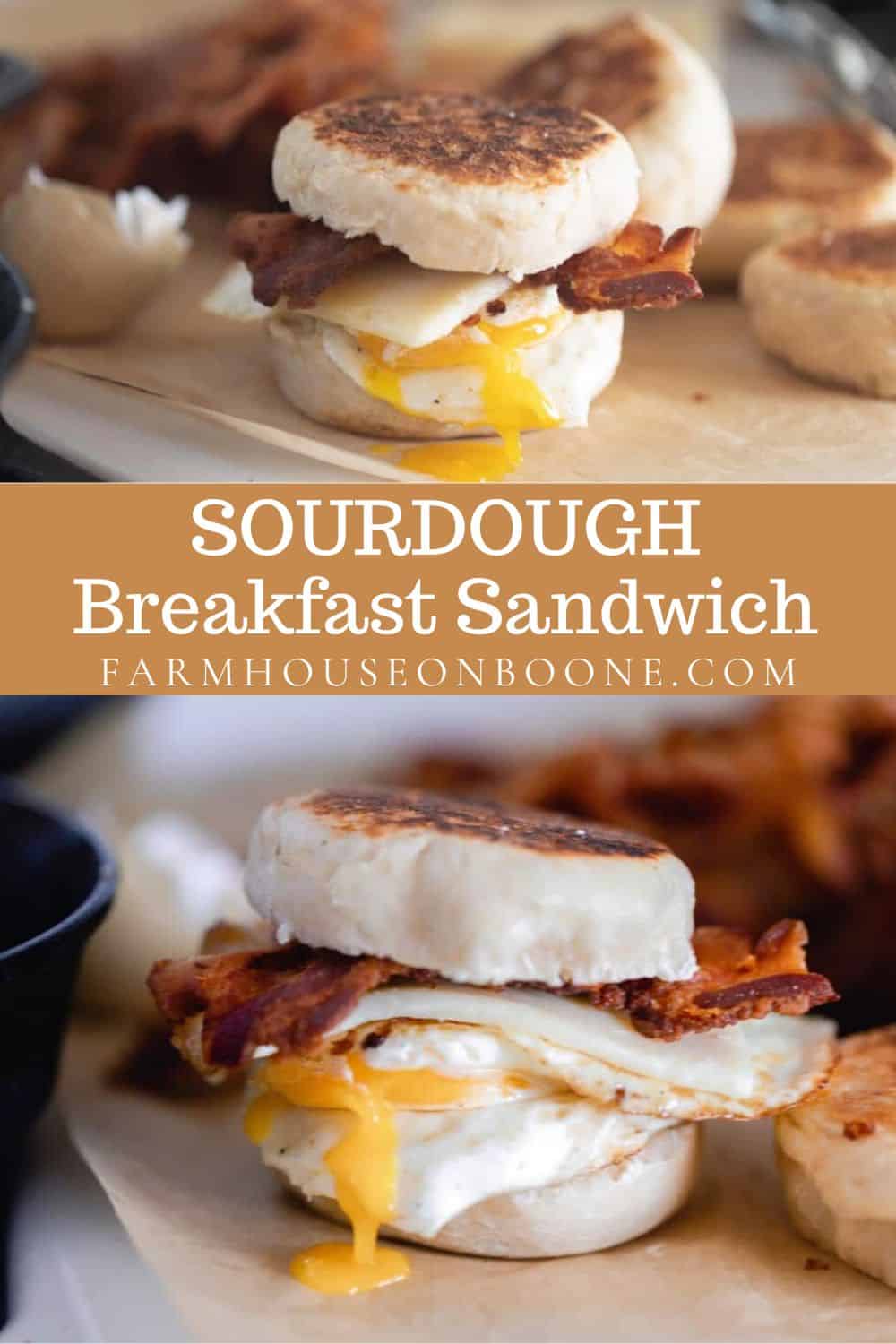 Sourdough Breakfast Sandwich Farmhouse on Boone