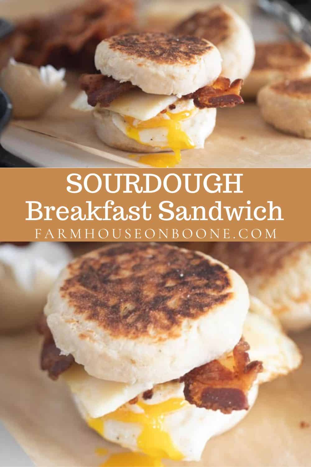 Sourdough Breakfast Sandwich Farmhouse on Boone