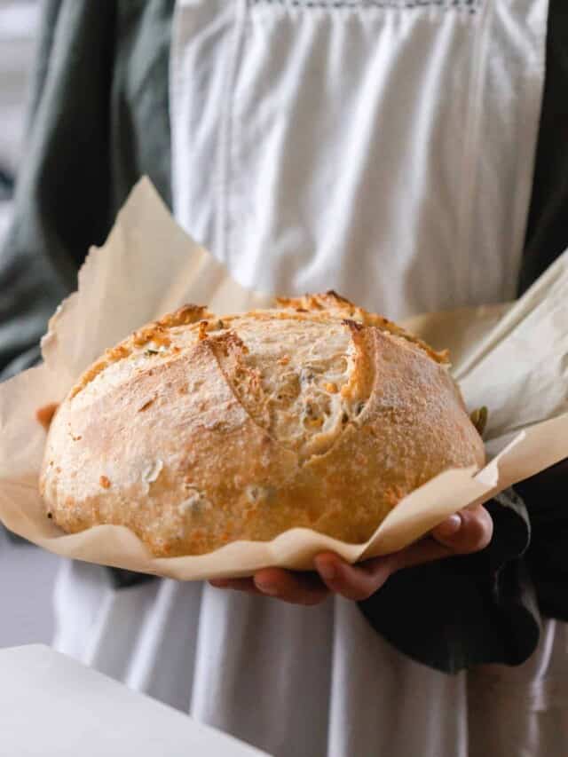 Jalapeño Cheddar Sourdough Bread Farmhouse on Boone