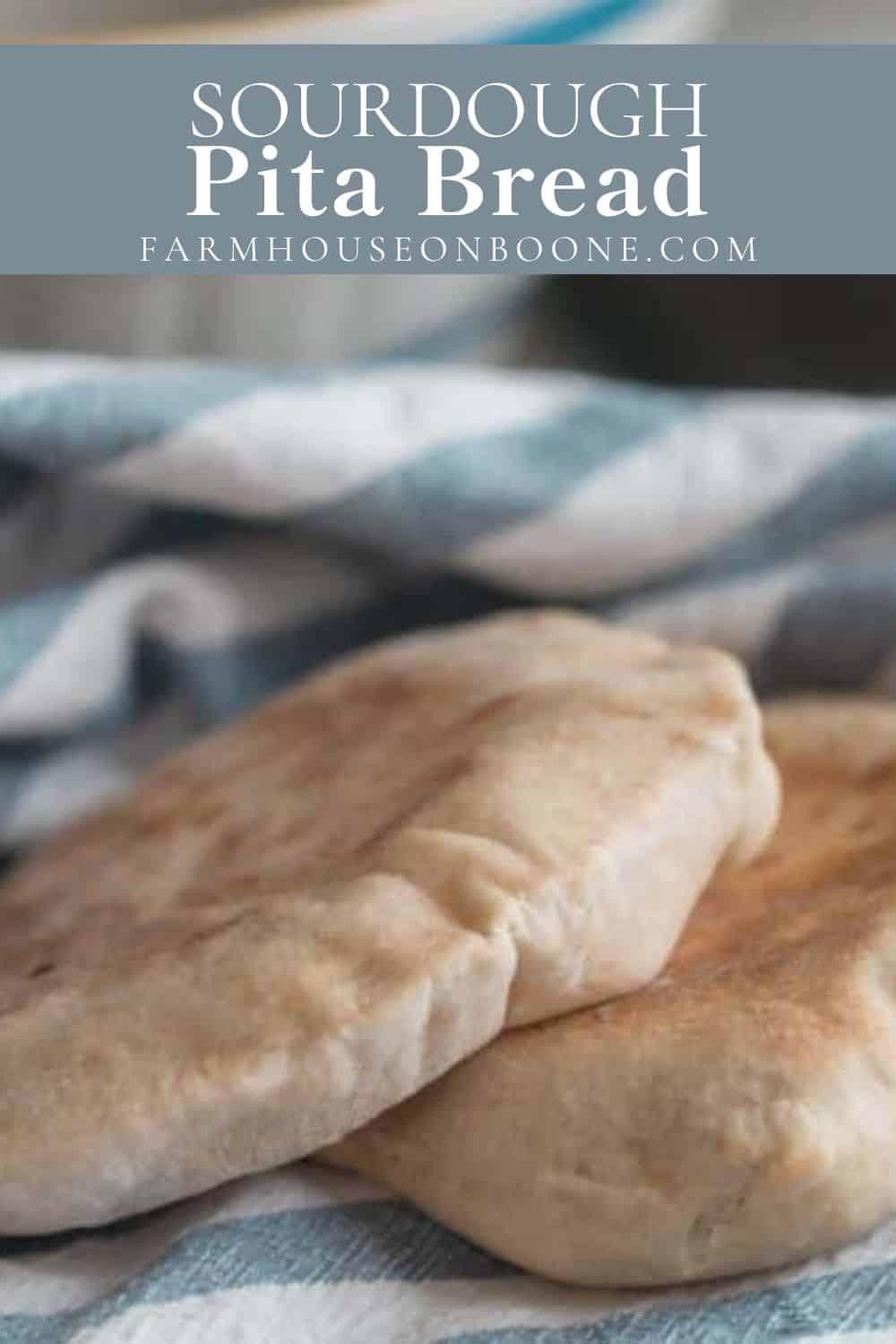 Easy Sourdough Pita Bread Farmhouse on Boone