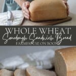 100% Whole Wheat Sourdough Bread - Farmhouse on Boone