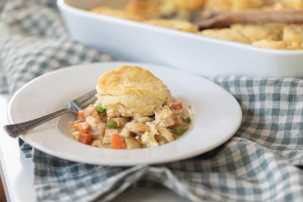 Paige Farmhouse Diner - **Lunch Special** Chicken Pot Pie Biscuit