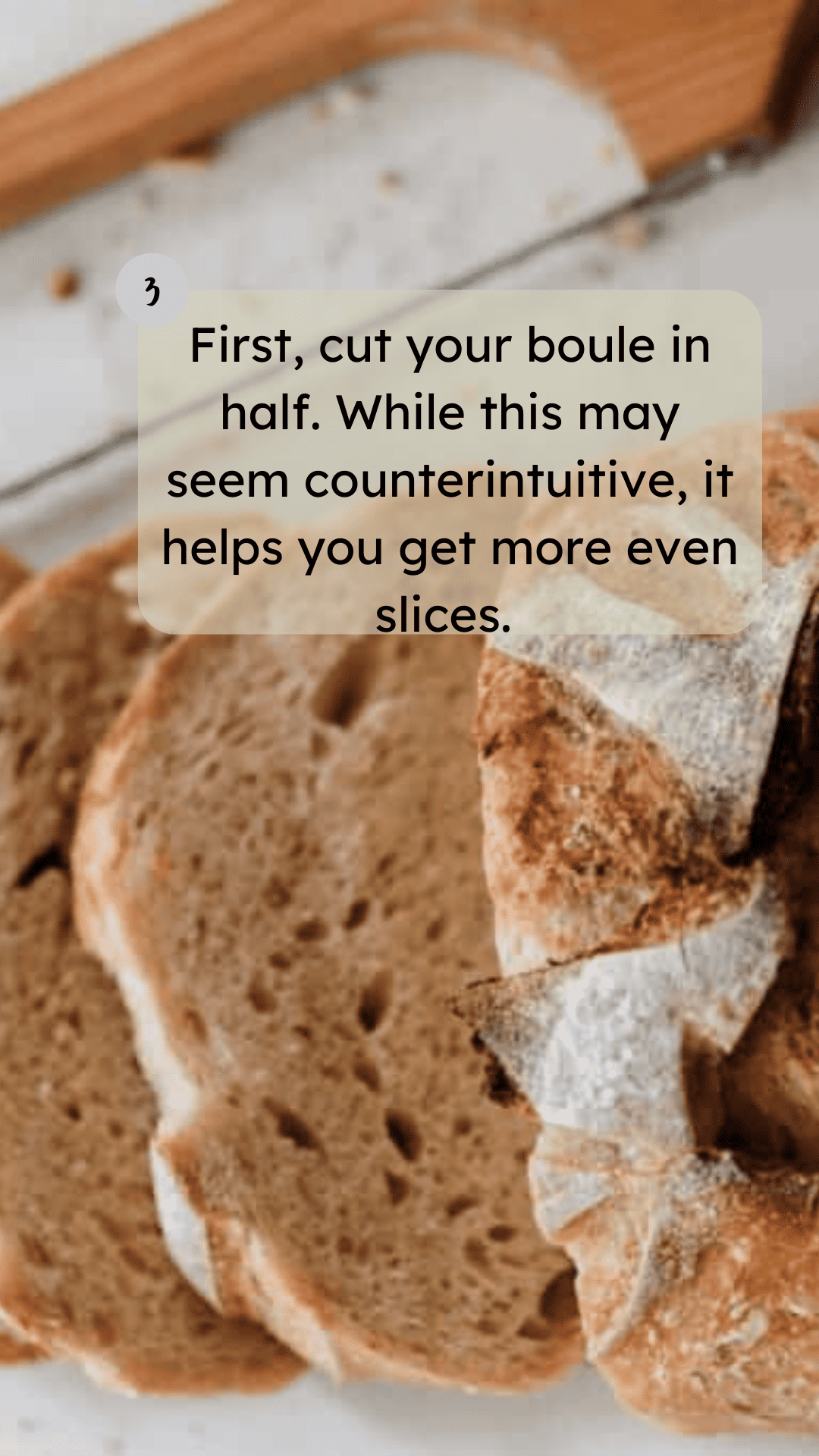 How to Cut Sourdough Bread Farmhouse on Boone Farmhouse on Boone