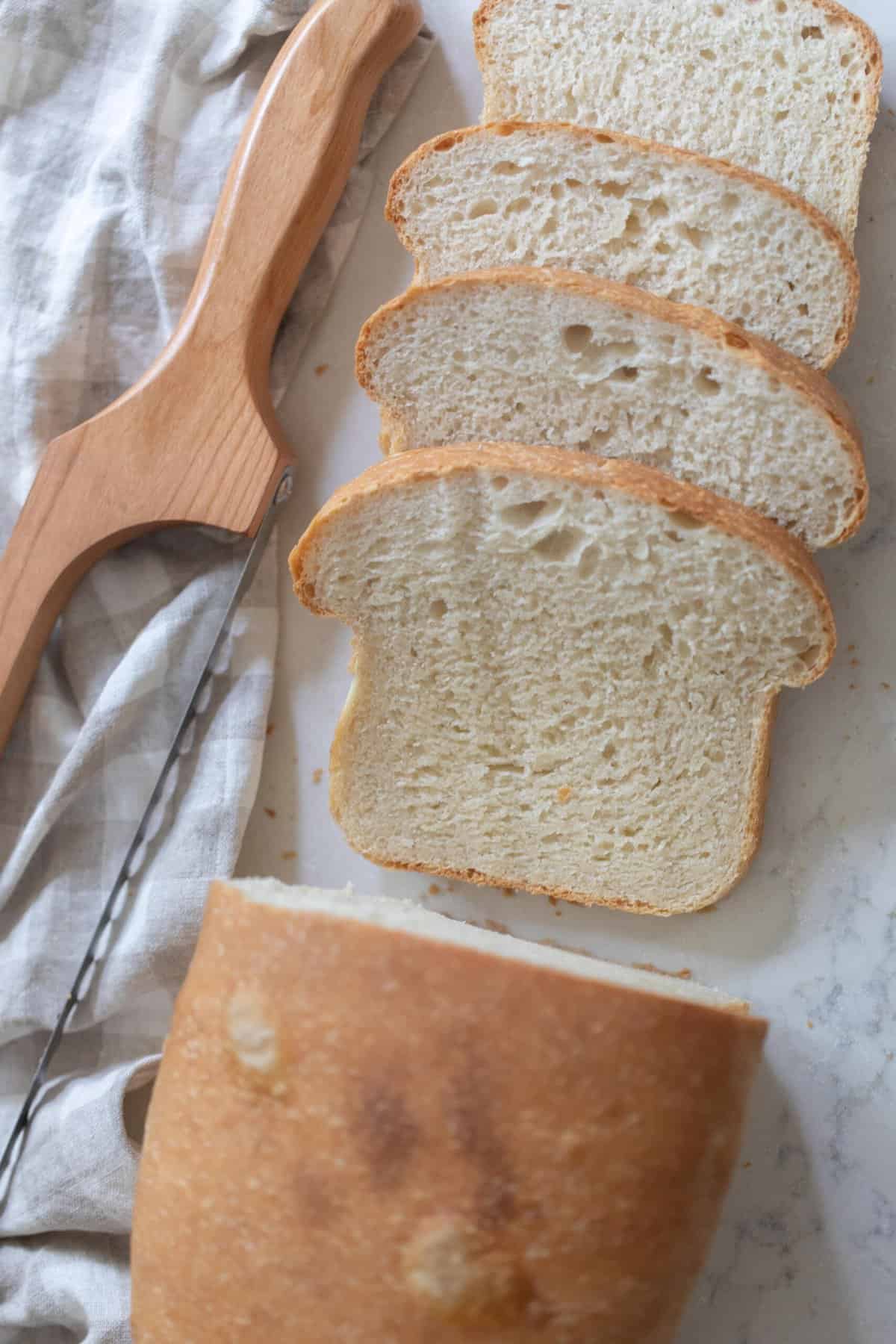 Sourdough Sandwich Bread Loaf - #foodbyjonister