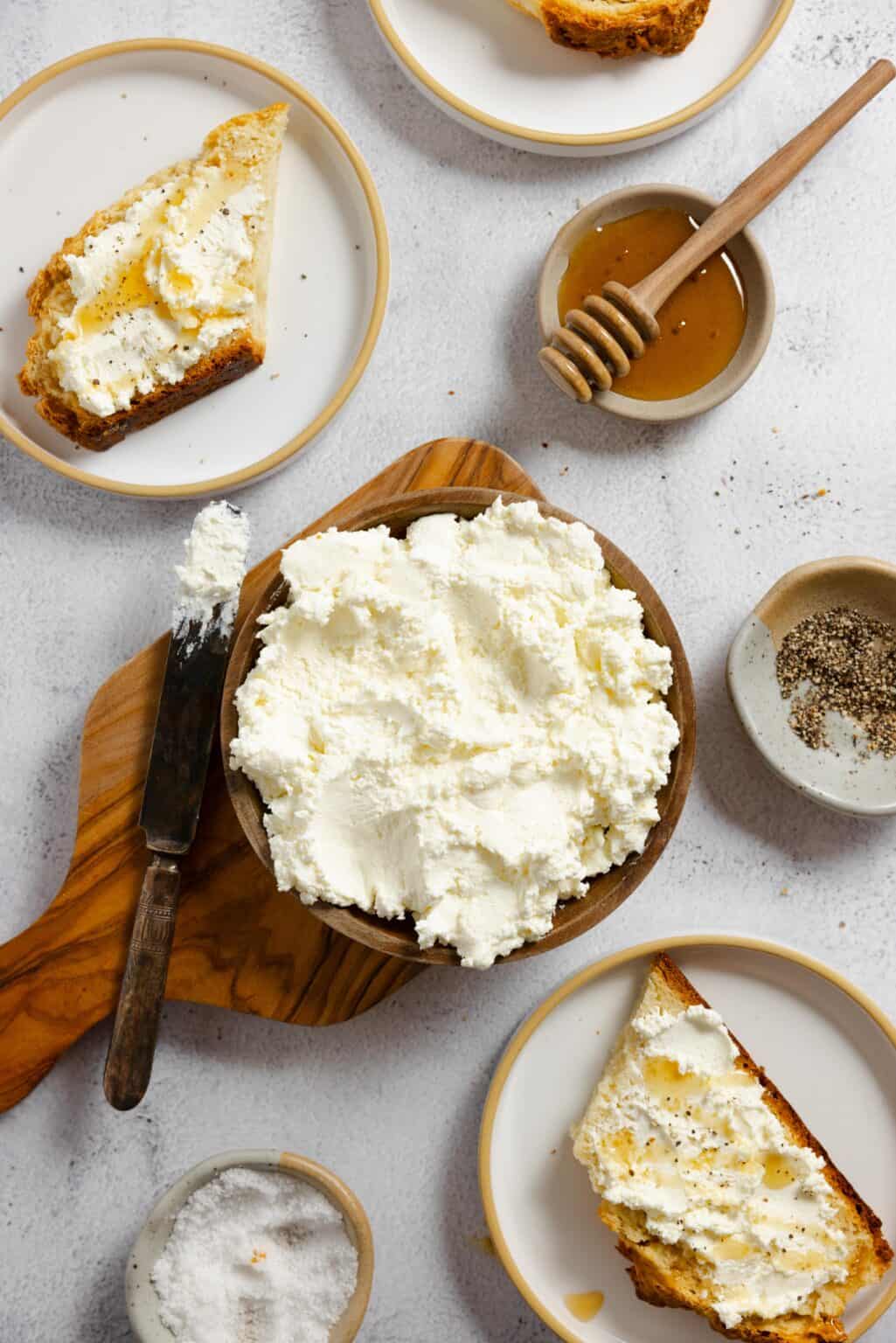 How To Make Homemade Ricotta Cheese - Farmhouse on Boone
