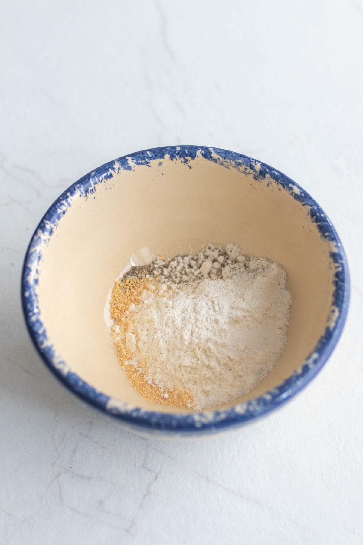 Seasoning in a small bowl.