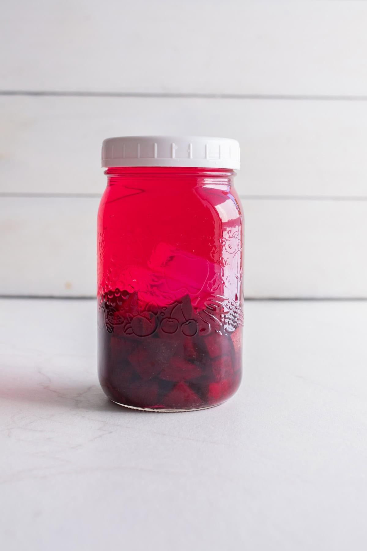 A sealed jar.