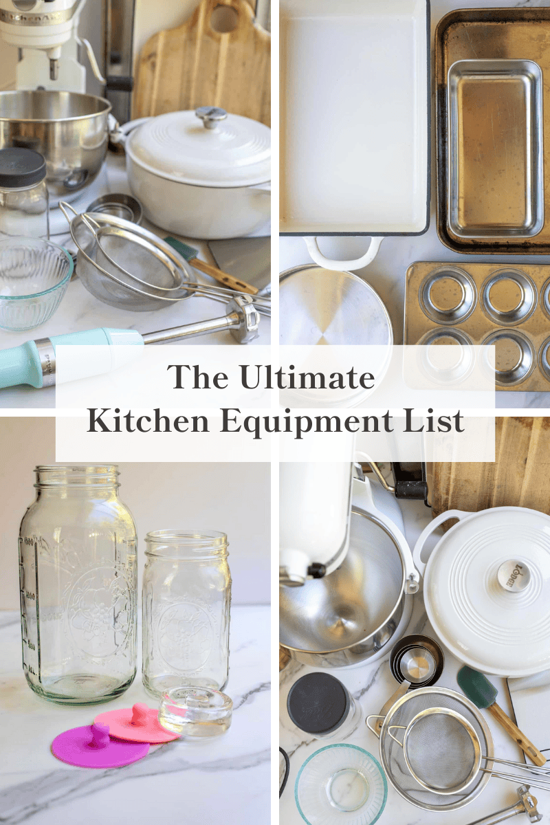 The Ultimate Kitchen Equipment List compilation image