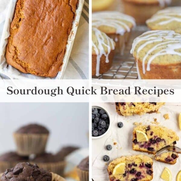 Quick breads and muffins.